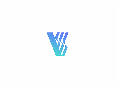 V is for Vapor. branding chicago design geometric icon identity illustration logo mark monogram simplicity type typography
