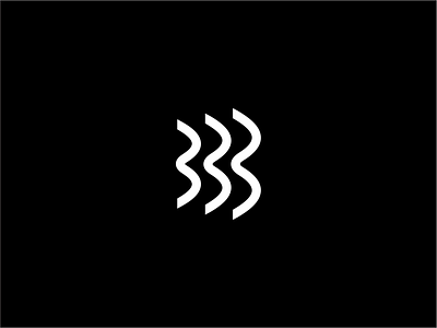 Brainwaves branding design icon identity logo logotype mark minimal monogram simplicity