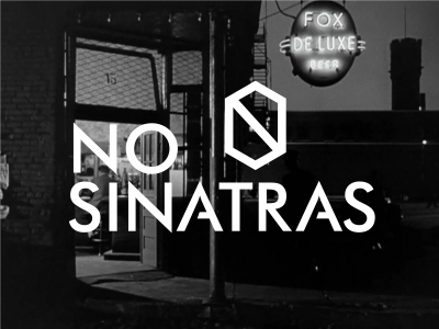 No Sinatras icon logo mark rock