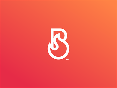 Burst Into Flames branding design geometric icon identity logo logotype mark simplicity typography