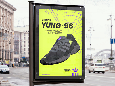 adidas Yung-96 Poster