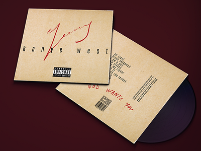 Album Cover Reimagine: Kanye West - Yeezus album albumcover albumcoverreimagine kanyewest redesign ye yeezus