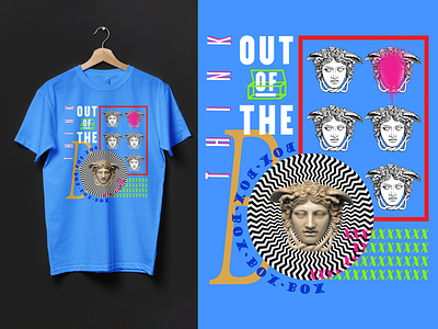 Thematic T-shirt Design #1 collage composition design t shirt t shirtdesign tee thinkoutofthebox