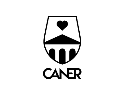 Caner Wines Logo brandidentity branding caner canerwines design geometric geometriclogo graphicdesign heraldry logo logodesign tralleis vector winecompany winelogo