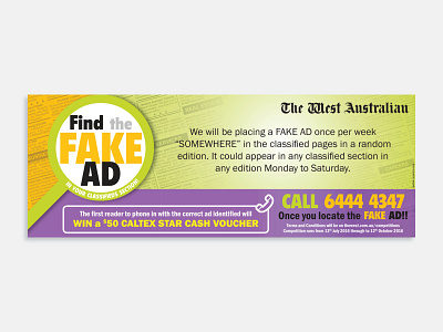 The West Australian - Print Ad