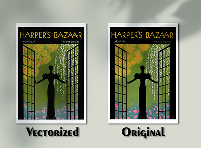 Bazaar Poster branding design digitalization graphic design illustration illustrator logo poster redraw redrawing vector vectorization