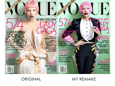 Vogue Poster Remake