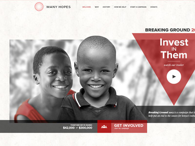 Many Hopes - 2013 Breaking Ground Campaign Site 5