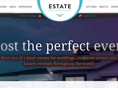 Estate Weddings & Events