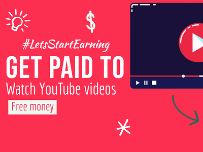 Get paid to watch YouTube videos. (Custom Thumbnail)