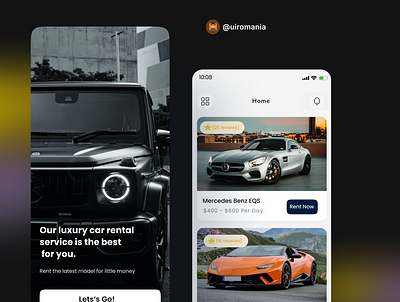 Car Rental App app appdesign car carrental design graphic design iosdesign ui uidesign uiux ux uxdesign webdesign