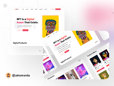 NFT Landing Page