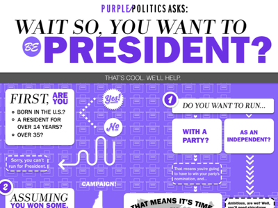 “so you want to be pres infographic” (c. 2014)