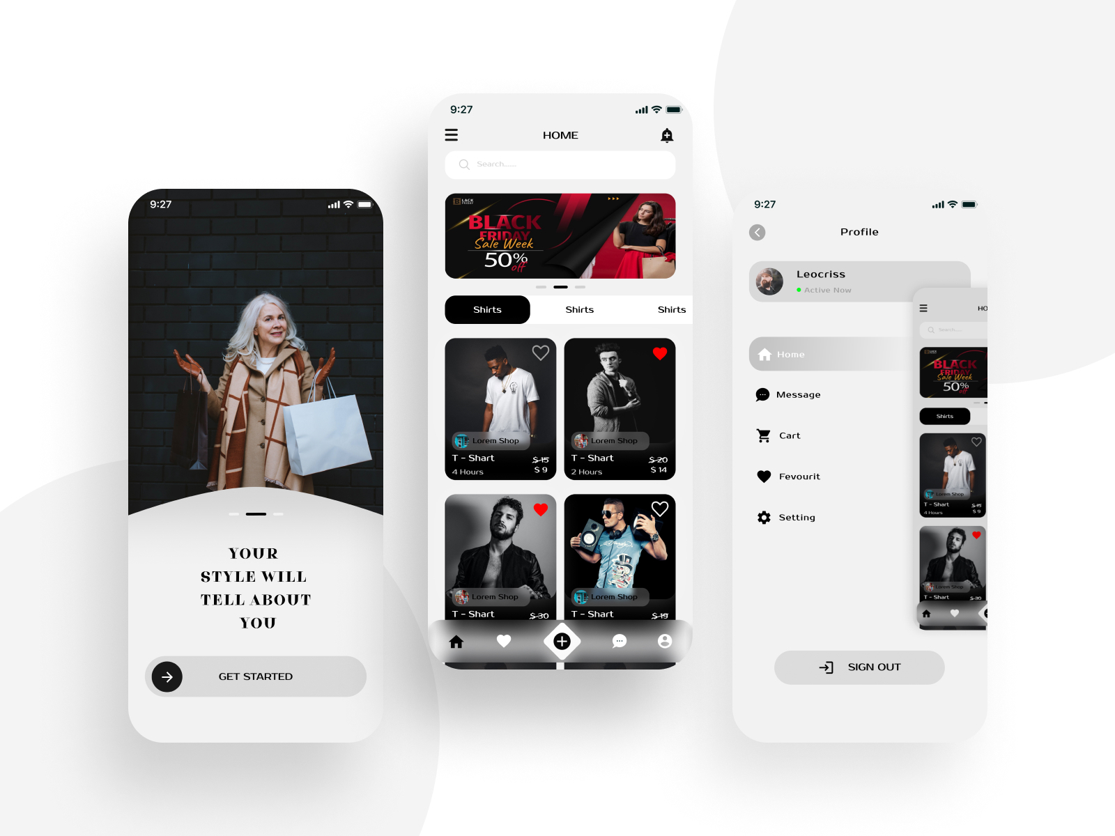 E-commerce App UI by The D Squad on Dribbble