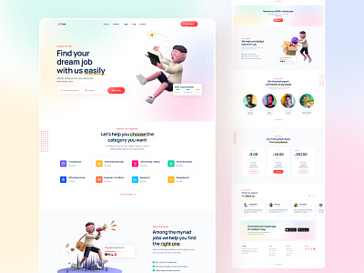 Joblee - Job Finder Landing Page