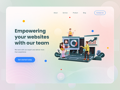 DESKTOP BUSIN HEADER UI design desktop busin header ui header illustration ios design jannatul shourov logo minimal mobile app mobile app ui thedsquad ui ui design ux ux design