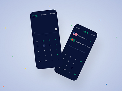 Calculator App UI Design calculator calculator app design calculator app ui ios app ios design minimal mobile app calculator sajeeb rasel thedsquad ui ui design ux