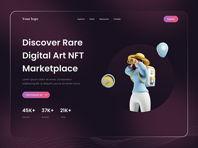 NFT Web Template