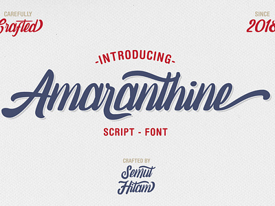 amaranthine Script Fonts