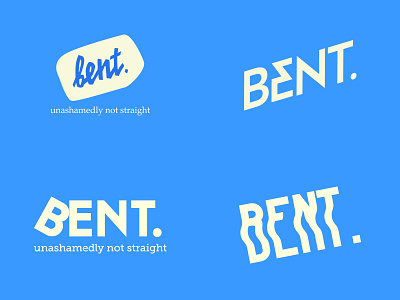 Bent branding event logo nightclub