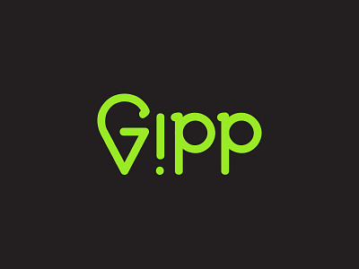 Gipp branding design logo logotype typography