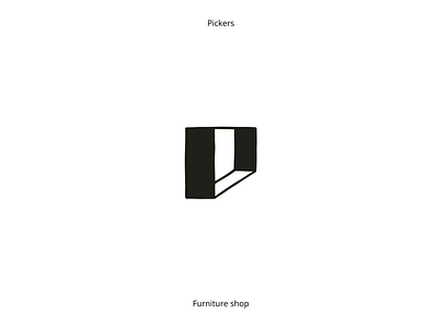 Pickers/ furniture shop logomark