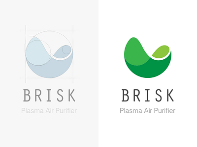 Brisk air logo brisk construction graphic icon logo sketch