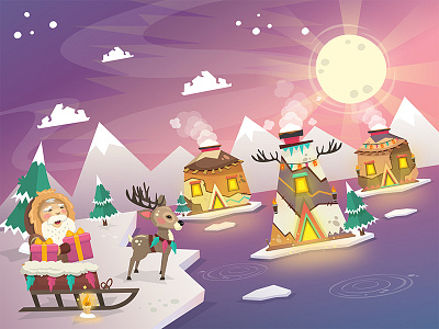 Santa Madness android character concept game ios santa winter