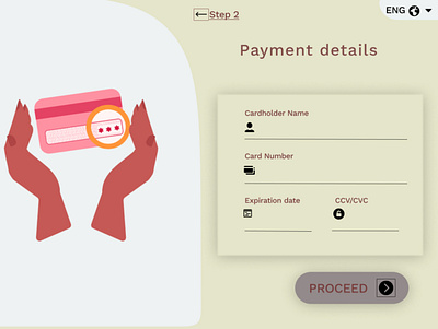 #002 - The Credit Card details 002 dailyui ui