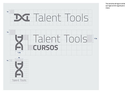 Talent Tools client choice guide identity logo manual