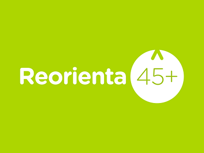 Reorienta WIP logo brand identity logo