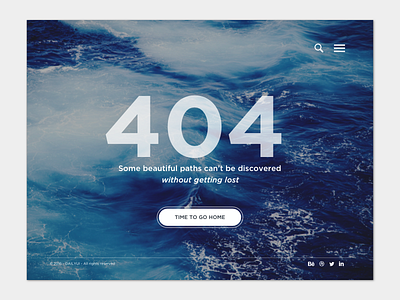 404 Page - Day 008 #dailyui