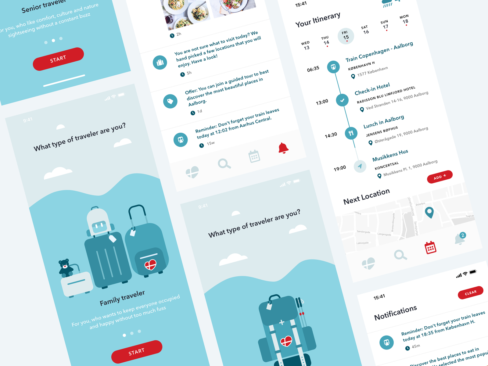 Travel Planner App by Casandra Sandu on Dribbble