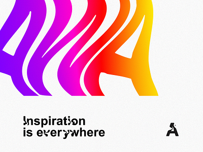 Alpha wave alliance (brand exploration) branding concept creativity gradient logo visual identity