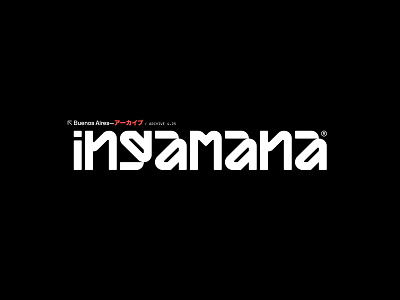 INGAMANA® Digital Development Studio / ARG brand brand guide brand system branding custom design font graphic design identity identity system lettering logo typography