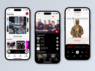 Podcast App app apple artist beatmaker beats design graphic design iphone mobile interface mobile version music music app music player app play playlist podcast profile ui ux ux ui