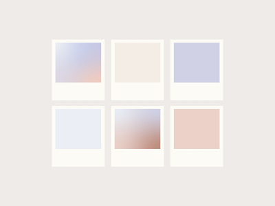 Soft color palette for beauty brand
