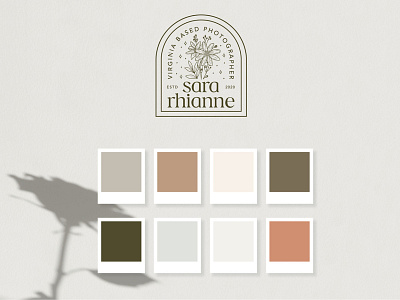 Logo and Color Palette for Wedding Photographer
