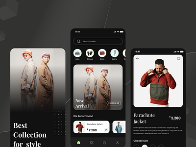 eCommerce app branding design graphic design ui