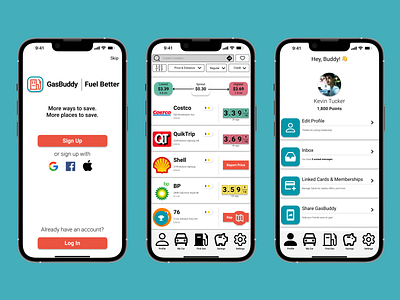 GasBuddy Mobile App Redesign