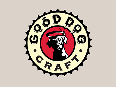 Good Dog Craft branding design digital illustration ewdnyc graphic design illustration logo vector