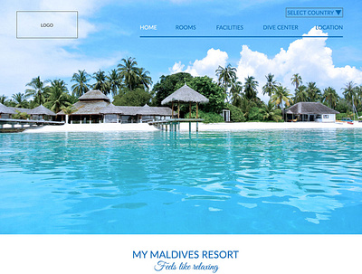 Hotel and Resort Web Template graphic design hotel web design word wordpress