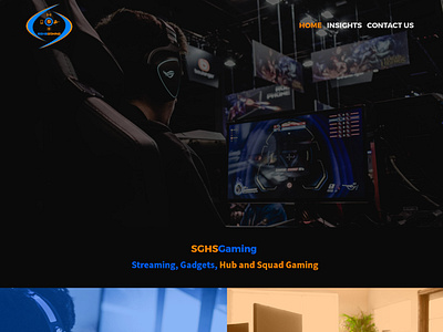 Streaming and Gaming Web Template