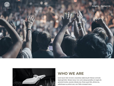 Christian Web Template christian graphic design web design wordpress