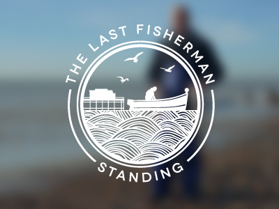 TomOBDesigns KP branding charity fishing logo logo design