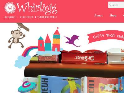 TomOBoyle Designs Whirligig Homepage