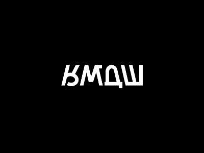 КМДШ black branding design knowledge lettering logo monochrome school white