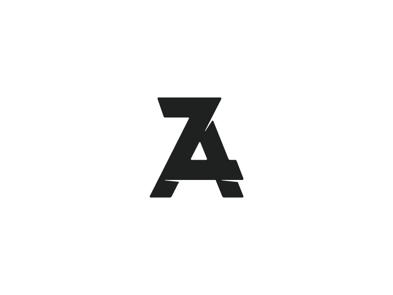 AZ Monogram by Anton Shmelev on Dribbble