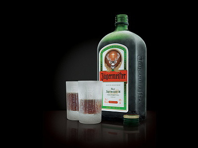 2011 - Jagermeister advertising alcohol beverages bottle ooh packshot photography photoshop postproduction print retouching