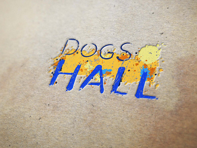 Logo for "Dogs Hall"